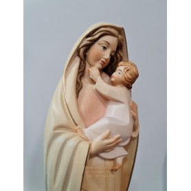 Scultura Madonna con Bambino cm 40