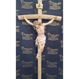 Scultura Cristo in Legno di pero cm 70