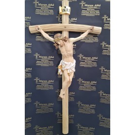 Scultura Cristo in Legno di pero cm 70