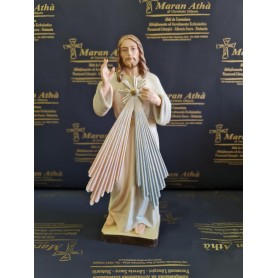 Scultura Gesù Misericordioso cm 20