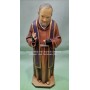 Scultura il legno: Padre Pio da Pietrelcina cm 30