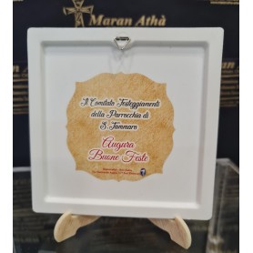 Maiolica personalizzata cm 12x12
