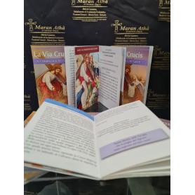 Libretto a Colori: Via Crucis commentata dai Santi. (Confezione 10 pz.)