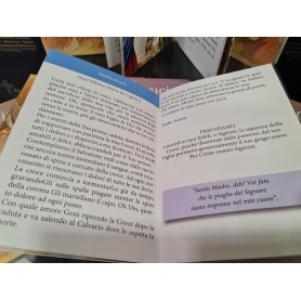Libretto a Colori: Via Crucis commentata dai Santi. (Confezione 10 pz.)