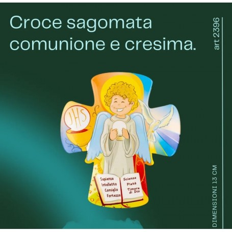 Croce sagomata per Comunione