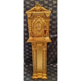 Tabernacolo in legno piu colonna mod. "Torretta"