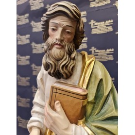 Scultura Legno: San Paolo Apostolo cm 60