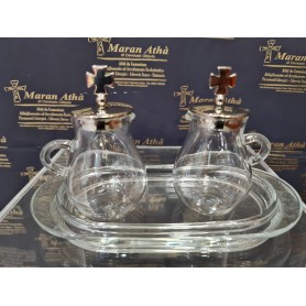 Ampolline in vetro per Acqua e Vino ml.110