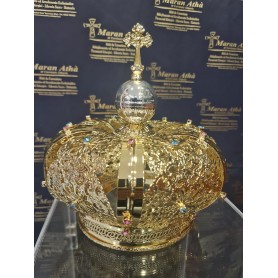 Corona filigrana cm 15 oro