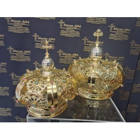 Corona filigrana cm 15 oro