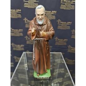 Statua in resina San Pio da Pietrelcina cm 30