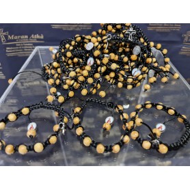 Bracciale Francescano in legno