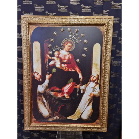 Quadro Madonna di Pompei cm 120x90