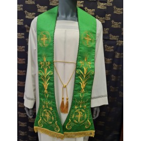 Stola Romana verde art. 04