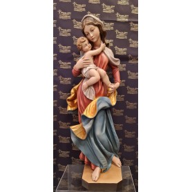 Scultura Madonna con Bambino cm 110