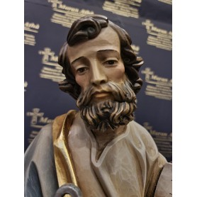 Scultura in Legno: San Pietro cm 60