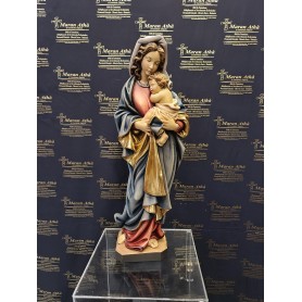 Scultura in Legno: Madonna con Bambino cm 50