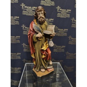 Scultura in Legno: San Matteo cm 36