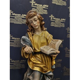 Scultura in Legno: San Giovanni Evangelista cm 36