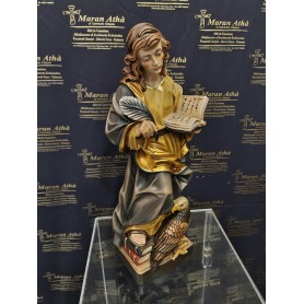 Scultura in Legno: San Giovanni Evangelista cm 36