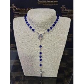 Rosario in vetro, 6 mm personalizzabile