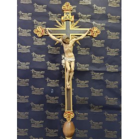Scultura Croce a Stile in Legno cm 250 x 50