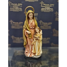 Statua Sant'Anna cm 30