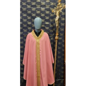 Casula Rosa mod. "Francesco" bordura larga