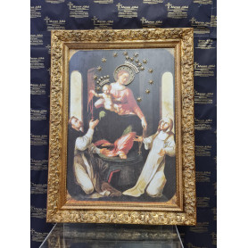 Quadro Madonna di Pompei cm 64x90