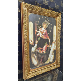 Quadro Madonna di Pompei cm 64x90