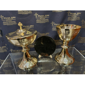 Set Calice, patena e pisside "cerchi"