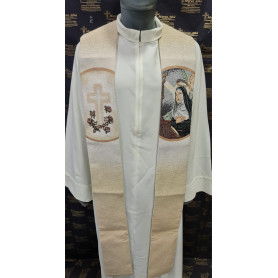 Stola Sacerdotale con immagine Santa Rita