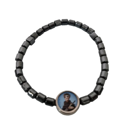 Bracciale in ematite personalizzabile