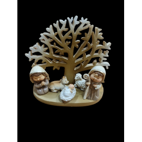 Presepe Albero cm 10x10
