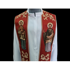 Stola Santi Cosma e Damiano Rosso
