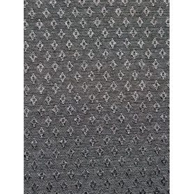 Camicia Clargeman col. nero tessuto lavorato dis.B