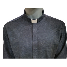 Camicia Clargyman Flanella Blu