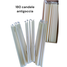 Candele Antigoccia conf. 180 pezzi