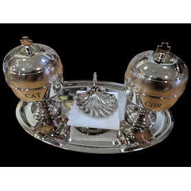 Set da Battesimo art. 1757 Argentato