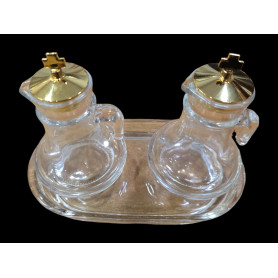 Ampolline in vetro acqua e vino 130ml
