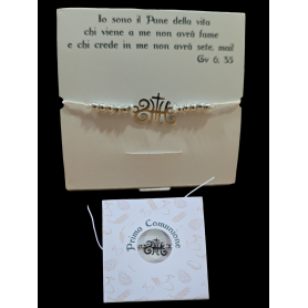 Bracciale Prima Comunione JHS