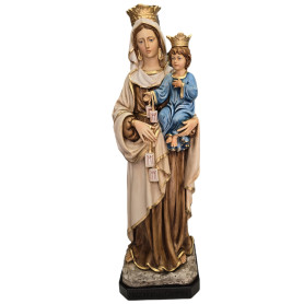 Statua in resina Madonna del Carmelo cm 80