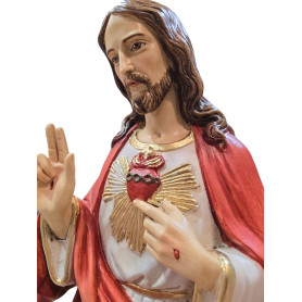 Statua Cuore di Gesù cm 60