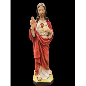 Statua Cuore di Gesù cm 50