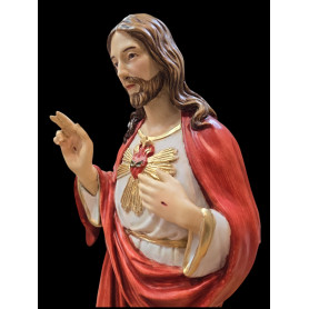 Statua Cuore di Gesù cm 50