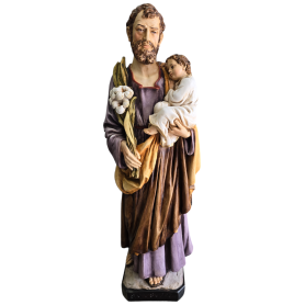 Statua San Giuseppe cm 62