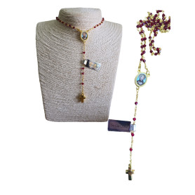 Rosario in cristallo 3mm personalizzabile