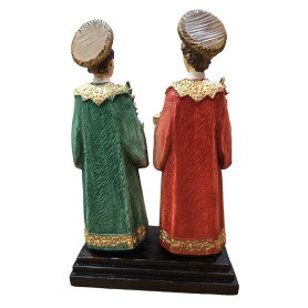 Statua Santi Cosma e Damiano cm 32