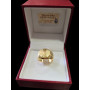 Anello Episcopale Alfa e Omega - Oro - Argento 925