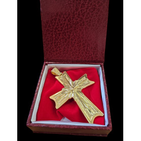 Croce Pettorale Spirito Santo - Argento 925 - Dorato